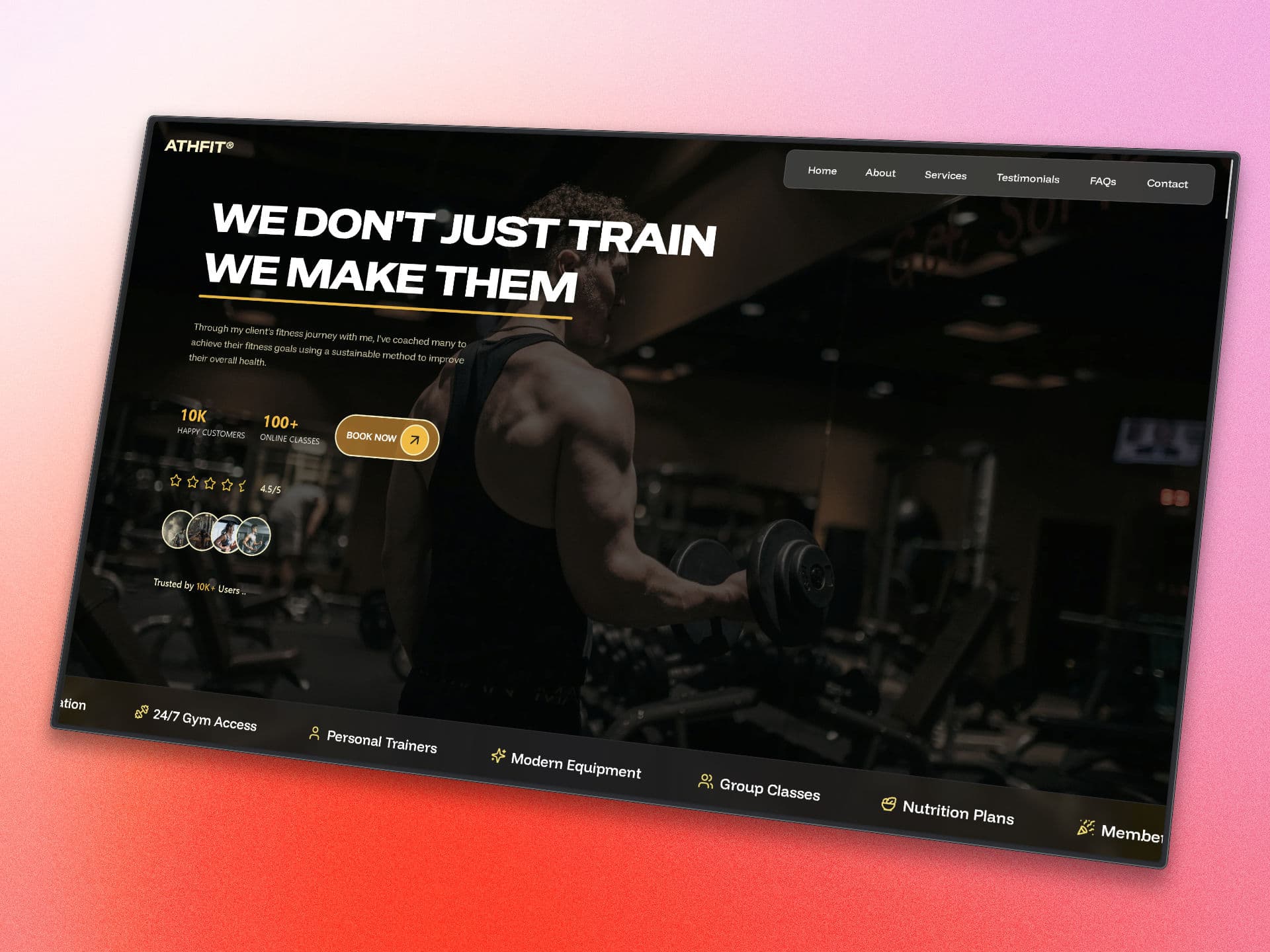 Gym Website